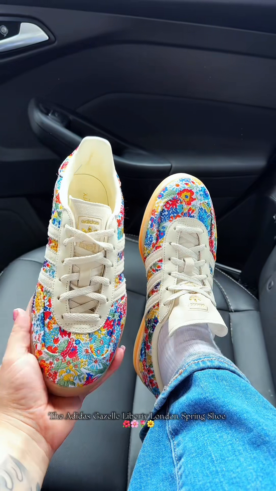 Adidas Gazelle x Liberty London Floral Allover
