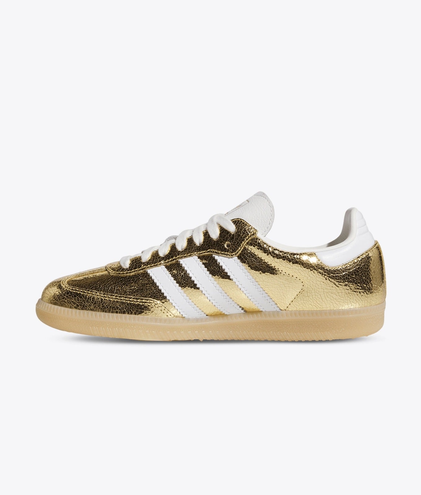 ADIDAS SAMBA GOLD METALLIC/WHITE-CORE WHITE