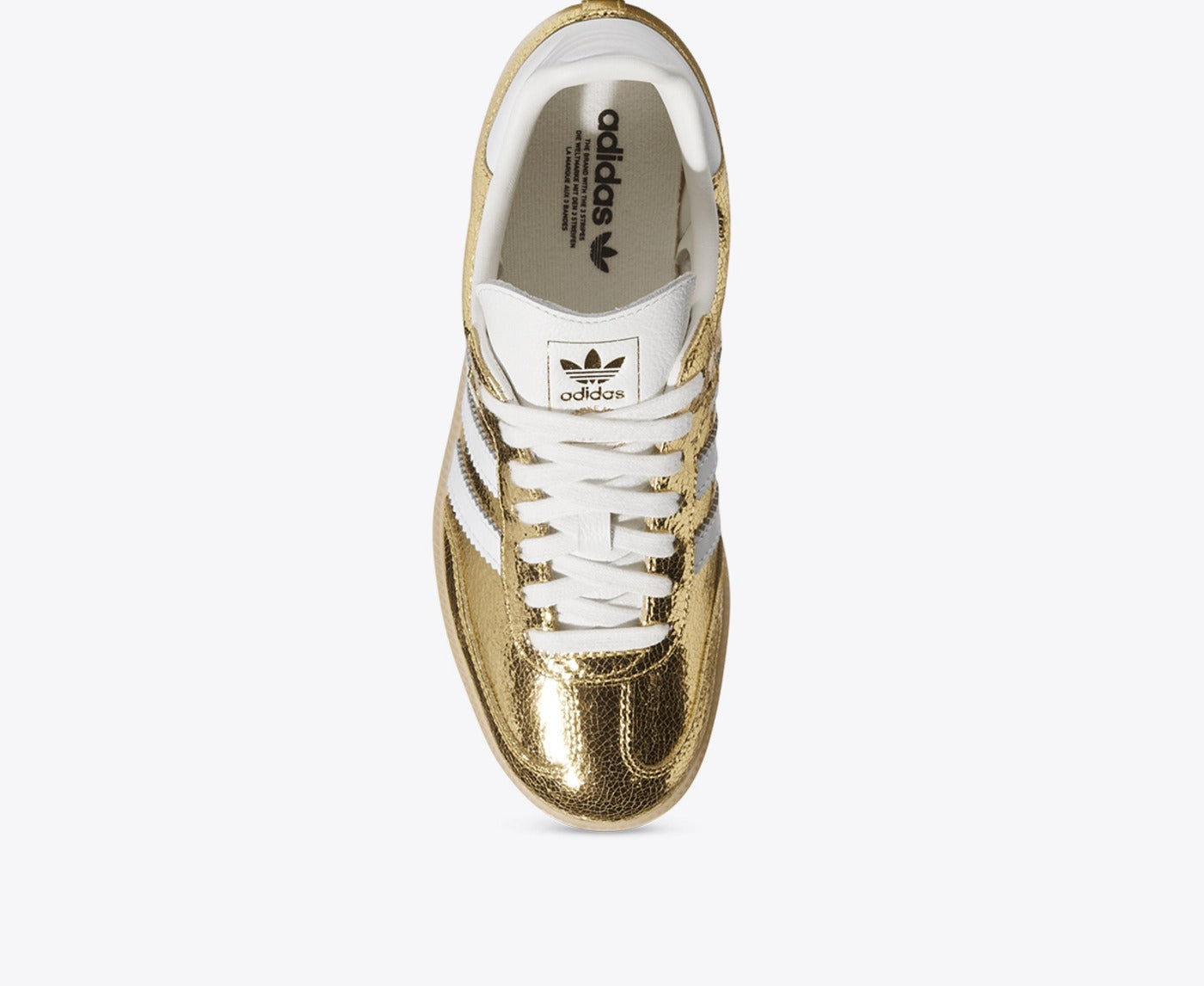 ADIDAS SAMBA GOLD METALLIC/WHITE-CORE WHITE