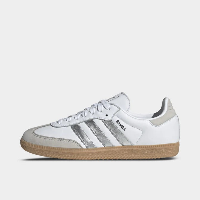 ADIDAS SAMBA WHITE SILVER METALLIC