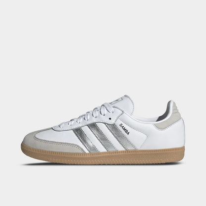 ADIDAS SAMBA WHITE SILVER METALLIC