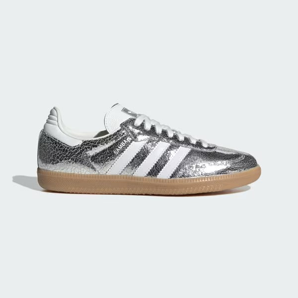 ADIDAS SAMBA SILVER METALLIC