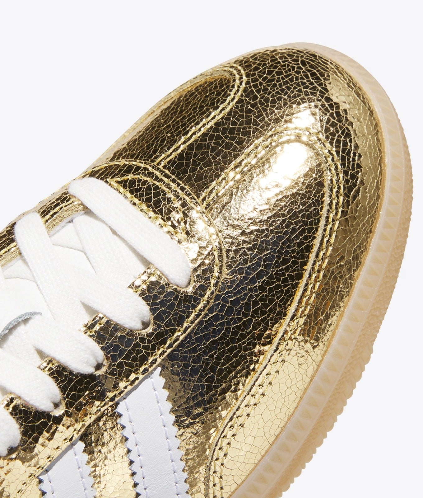 ADIDAS SAMBA GOLD METALLIC/WHITE-CORE WHITE