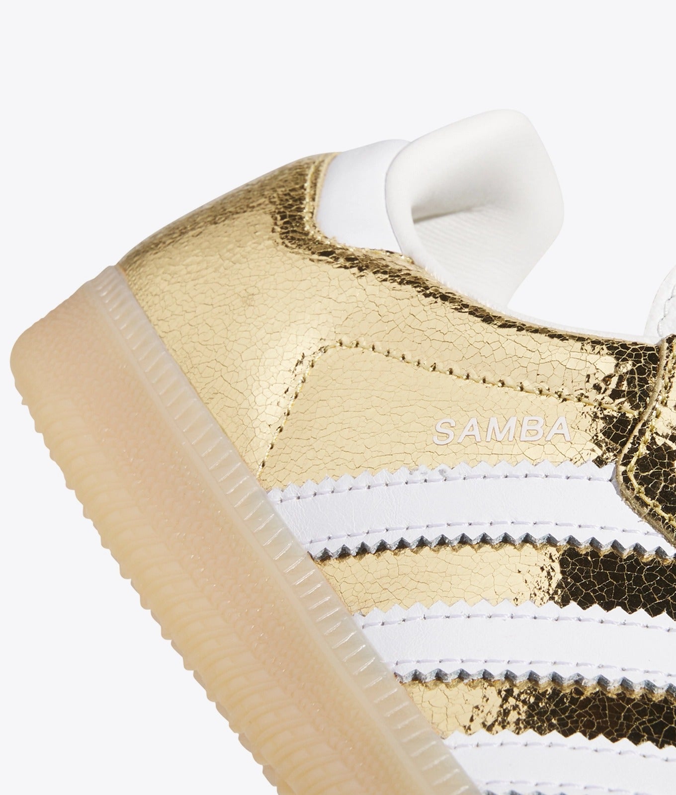 ADIDAS SAMBA GOLD METALLIC/WHITE-CORE WHITE