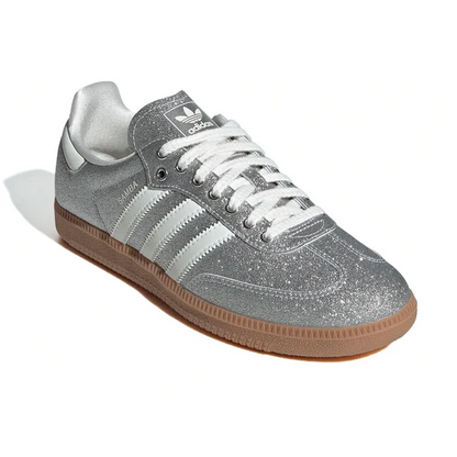 Adidas Sambas Glitter Silver