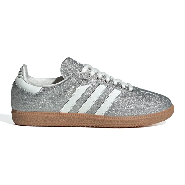 Adidas Sambas Glitter Silver